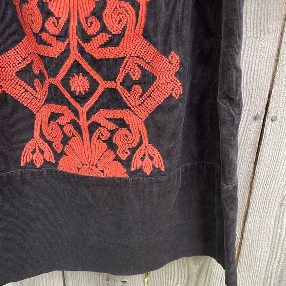 Ivy Jane Corduroy Embroidered Dress - Picture 2 of 10